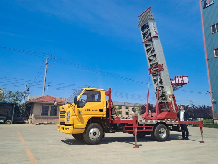 河间常年租赁32米云梯车